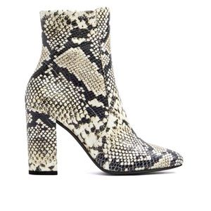 ALDO Snake Skin Ankle Boots